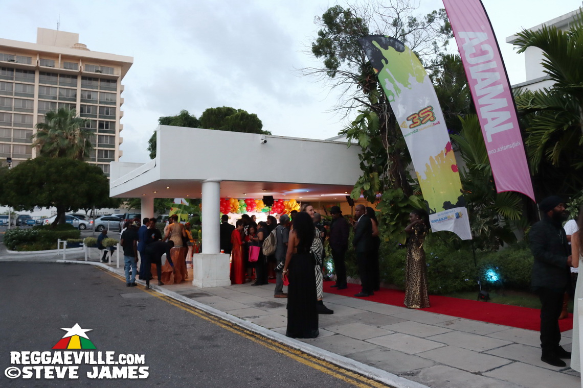Red Carpet... Marcia Griffiths, Kabaka Pyramid, Mutabaruka
