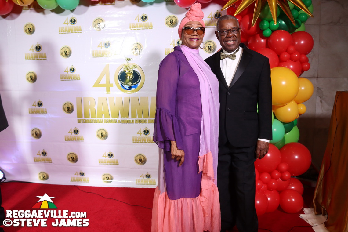 Red Carpet... Marcia Griffiths, Kabaka Pyramid, Mutabaruka