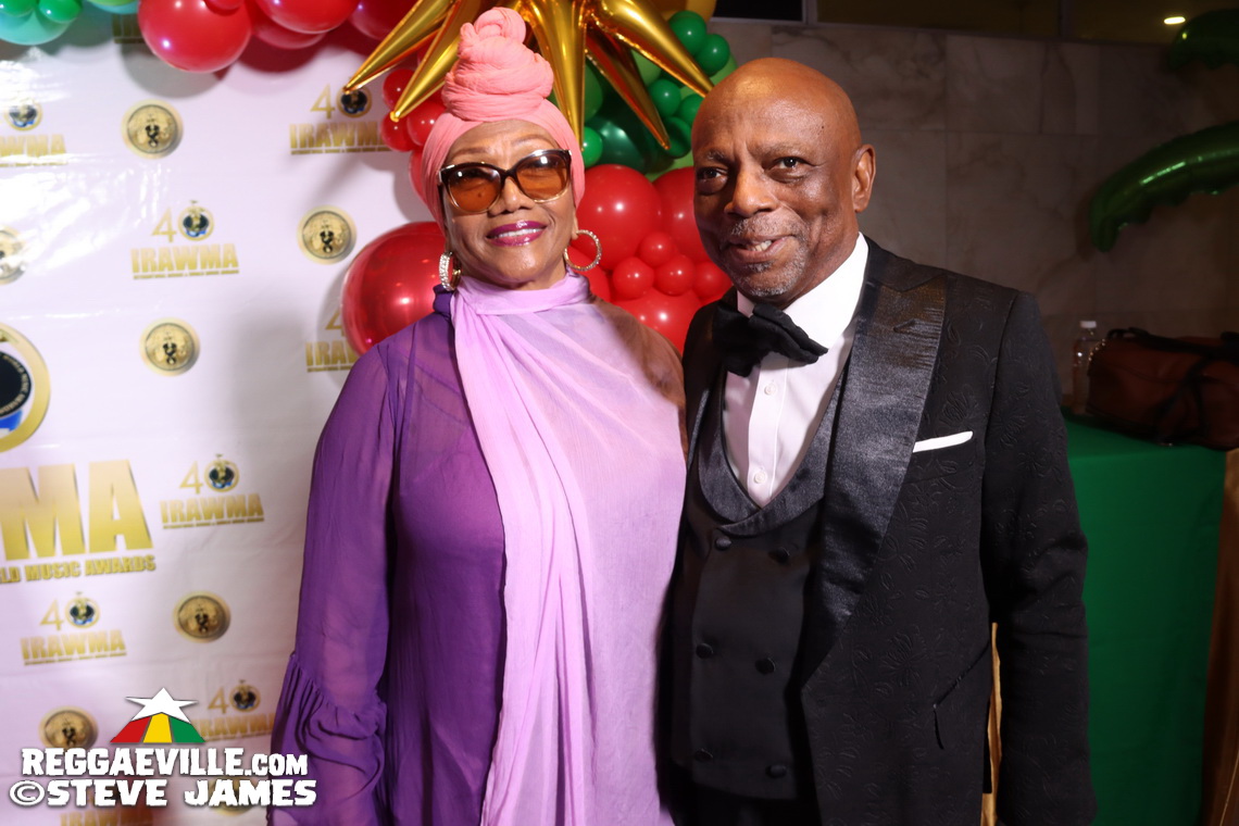 Red Carpet... Marcia Griffiths, Kabaka Pyramid, Mutabaruka