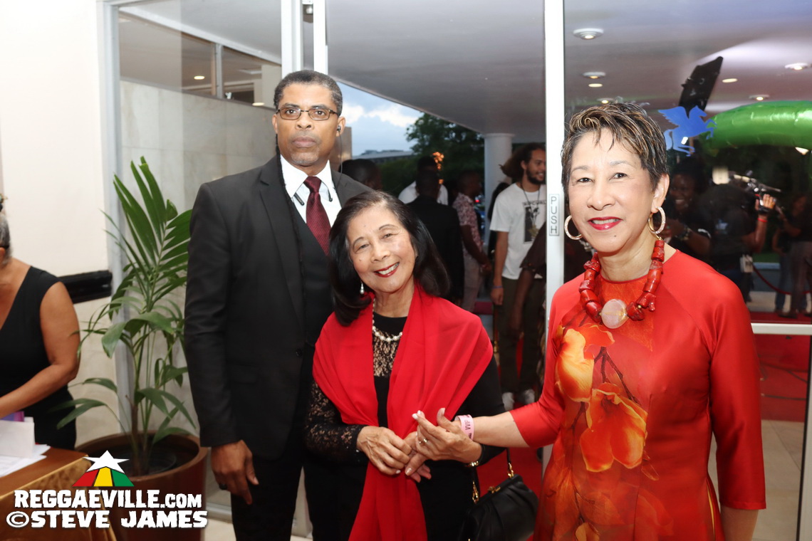 Red Carpet... Marcia Griffiths, Kabaka Pyramid, Mutabaruka