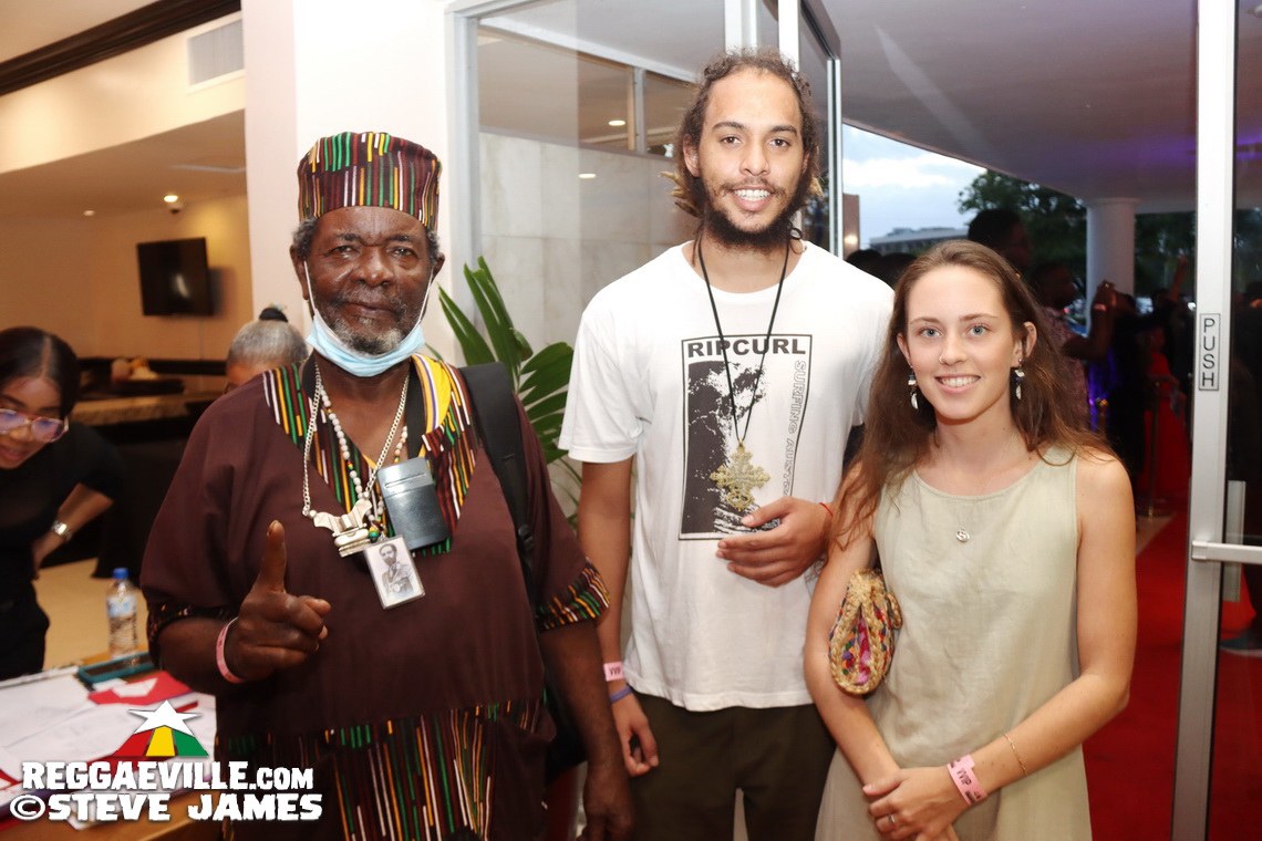 Red Carpet... Marcia Griffiths, Kabaka Pyramid, Mutabaruka