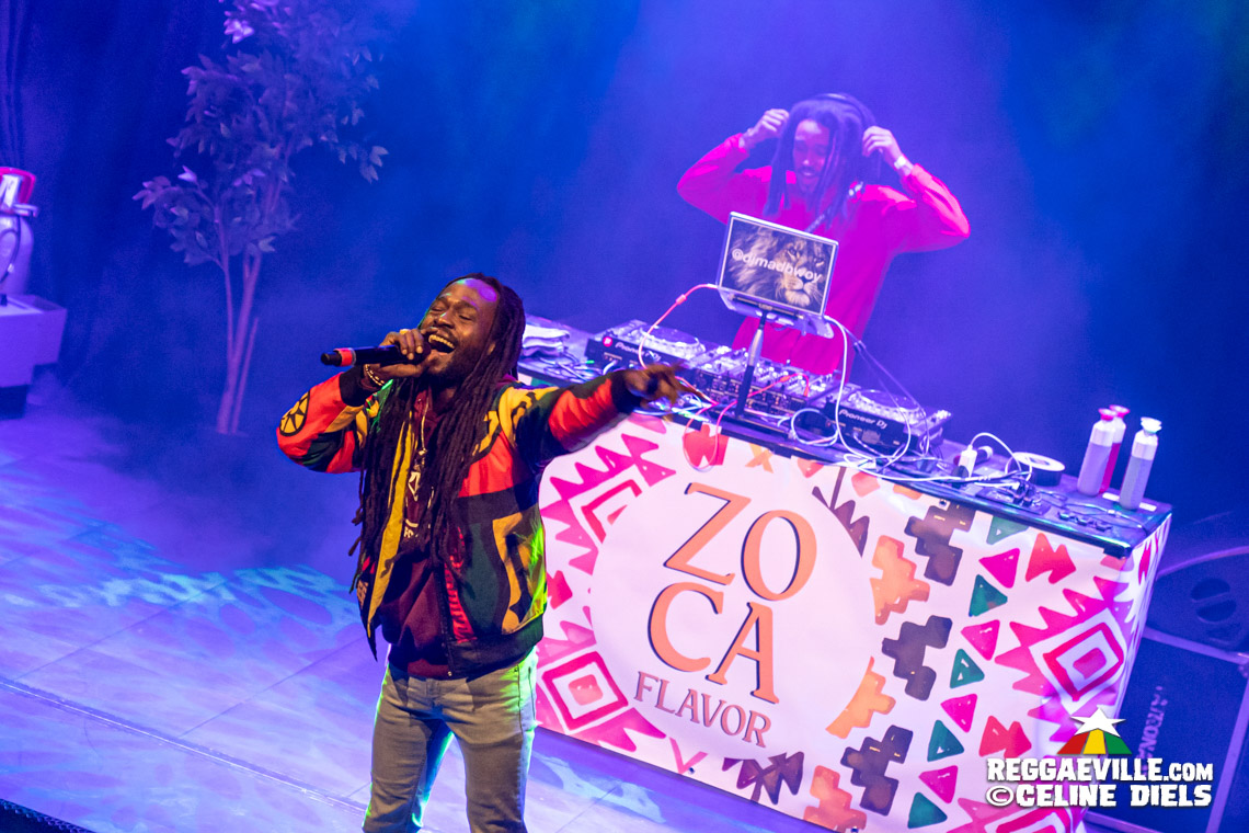 Jesse Royal with DJ Madbwoy