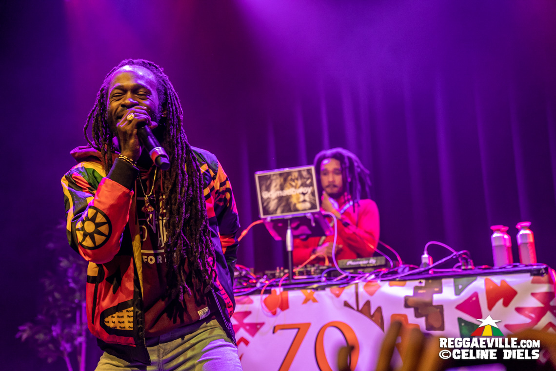 Jesse Royal with DJ Madbwoy