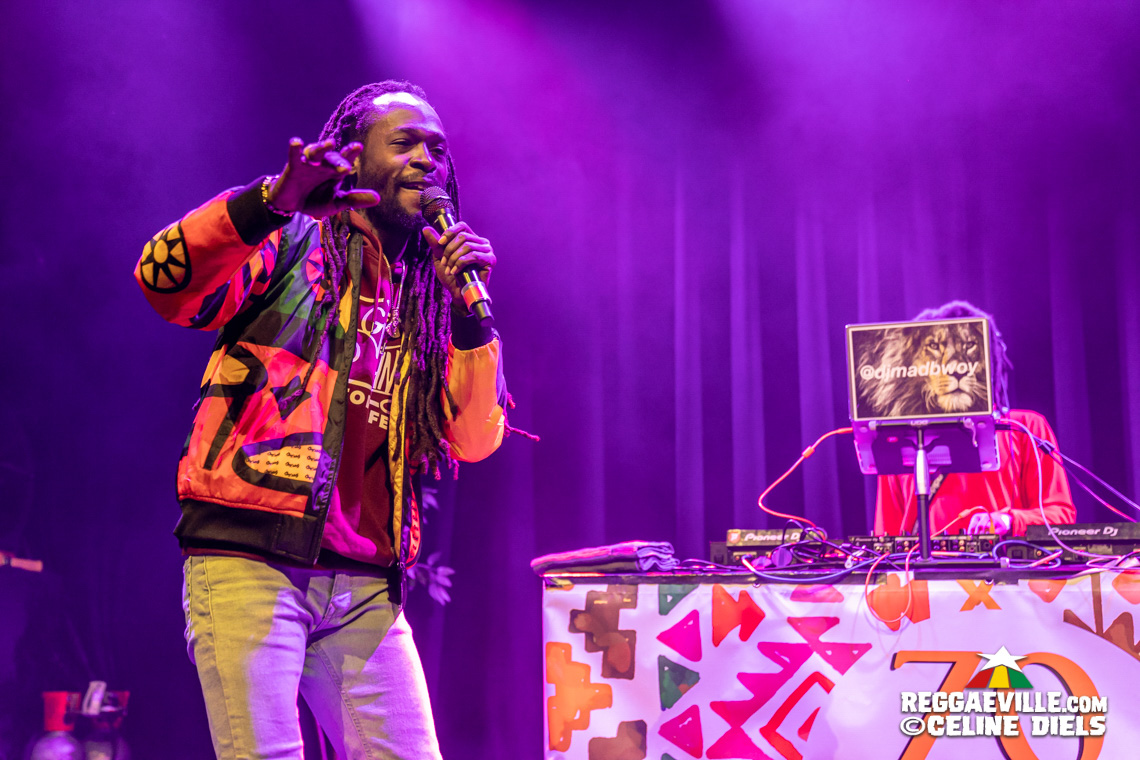 Jesse Royal with DJ Madbwoy