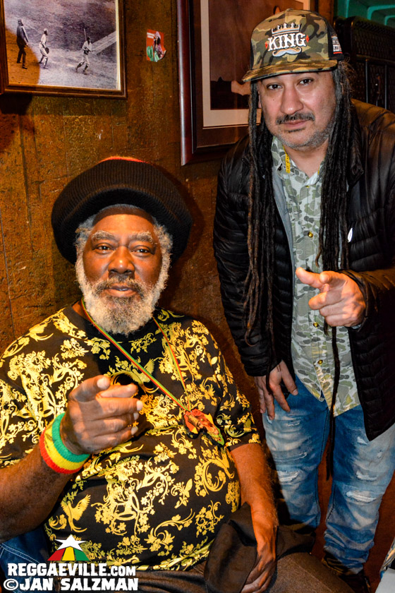 Johnny Clarke with Fully Fullywood