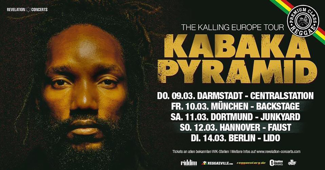 Kabaka Pyramid & The Bebble Rockers, INTI