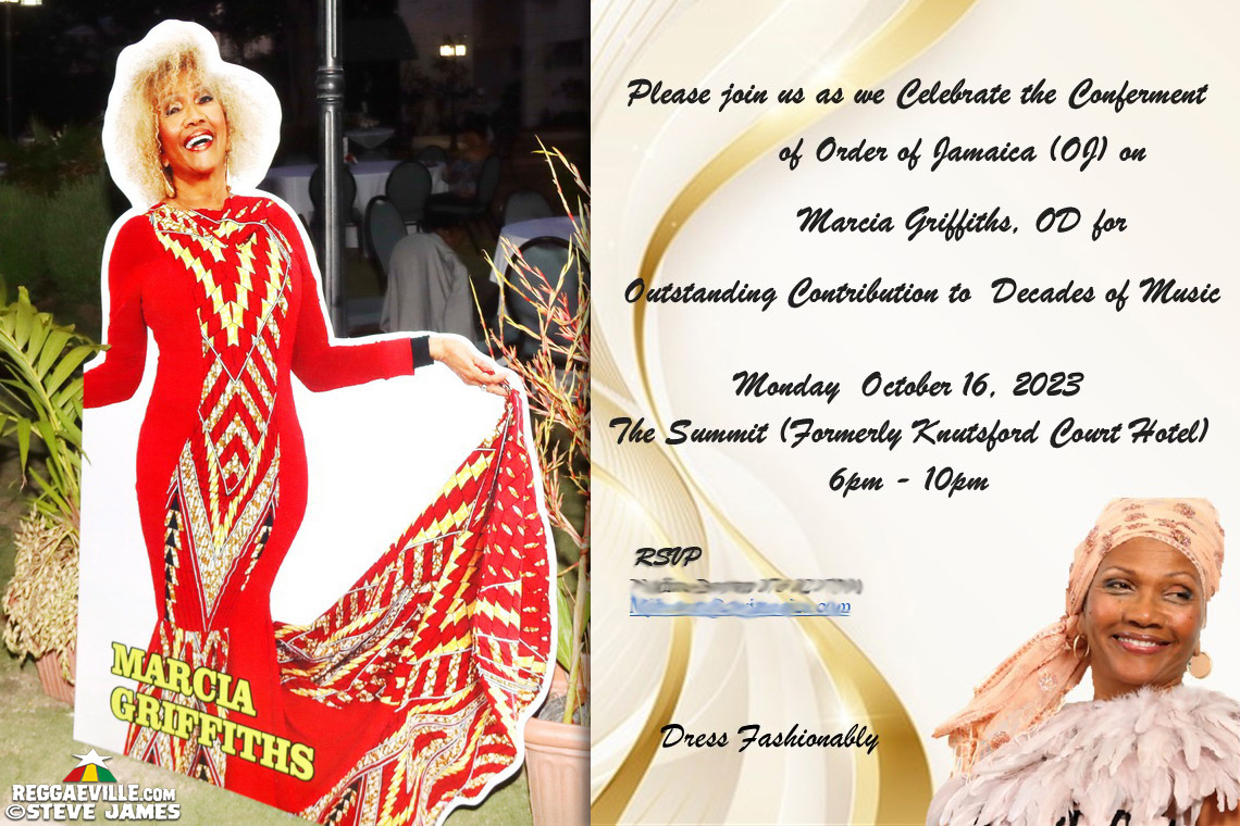 Marcia Griffiths - Order of Jamaica Celebration