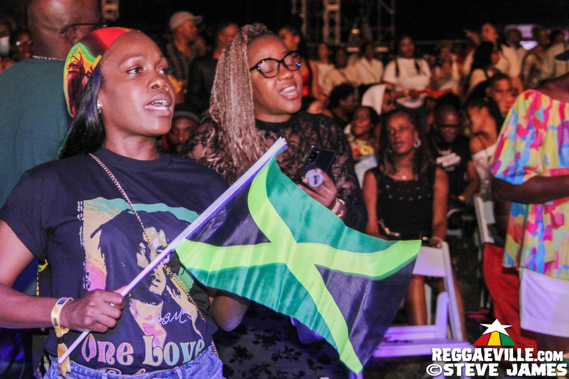 Marcia Griffiths, Tarrus Riley with Dean Fraser