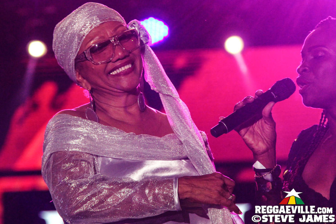 Marcia Griffiths, Tarrus Riley with Dean Fraser