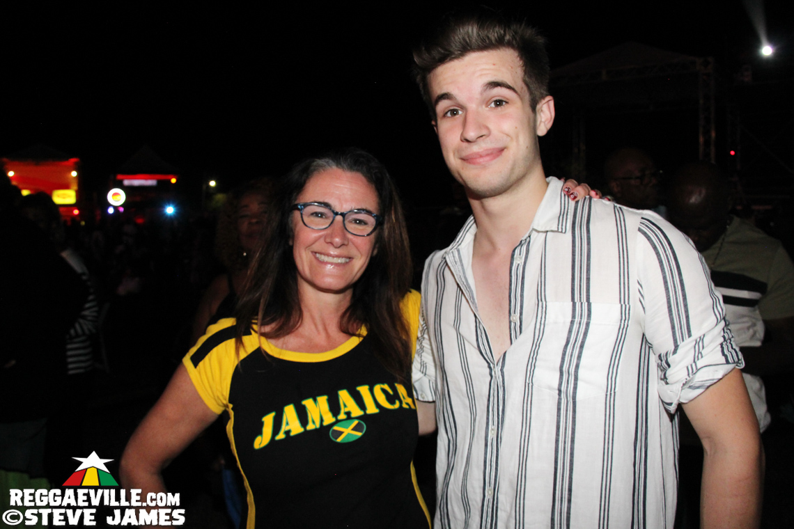 Marcia Griffiths, Tarrus Riley with Dean Fraser