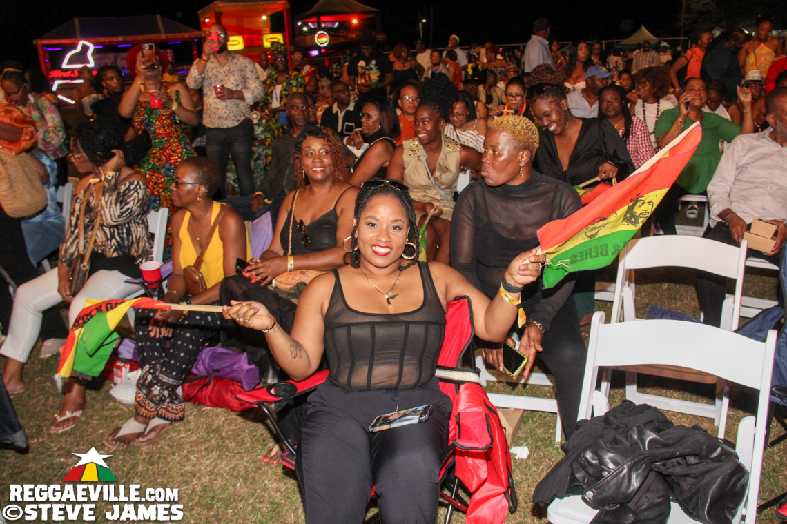 Marcia Griffiths, Tarrus Riley with Dean Fraser