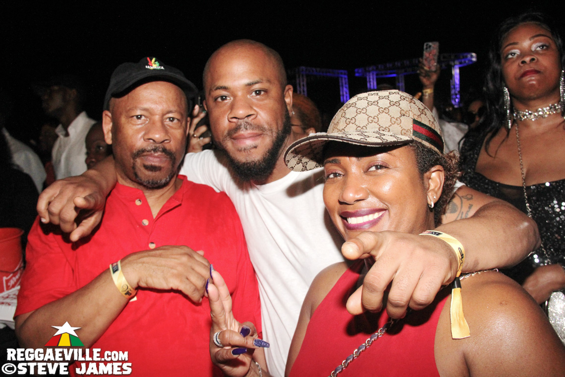 Marcia Griffiths, Tarrus Riley with Dean Fraser