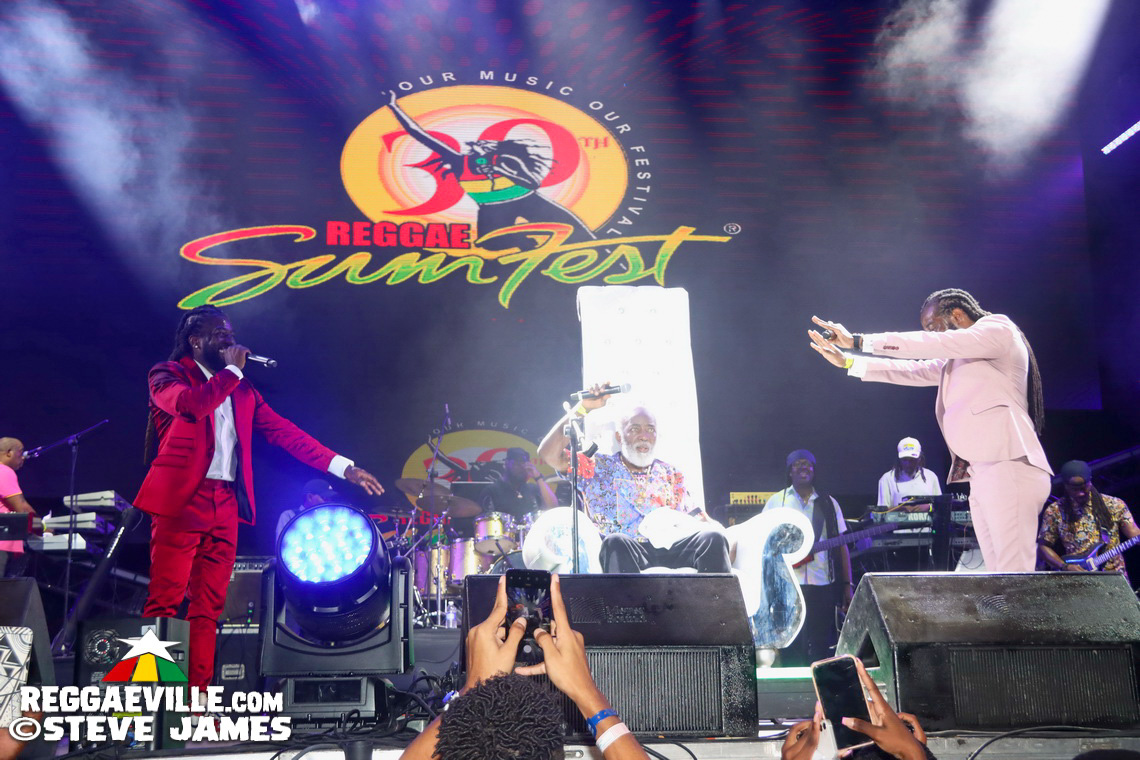 Freddie McGregor with Stephen & Chino McGregor