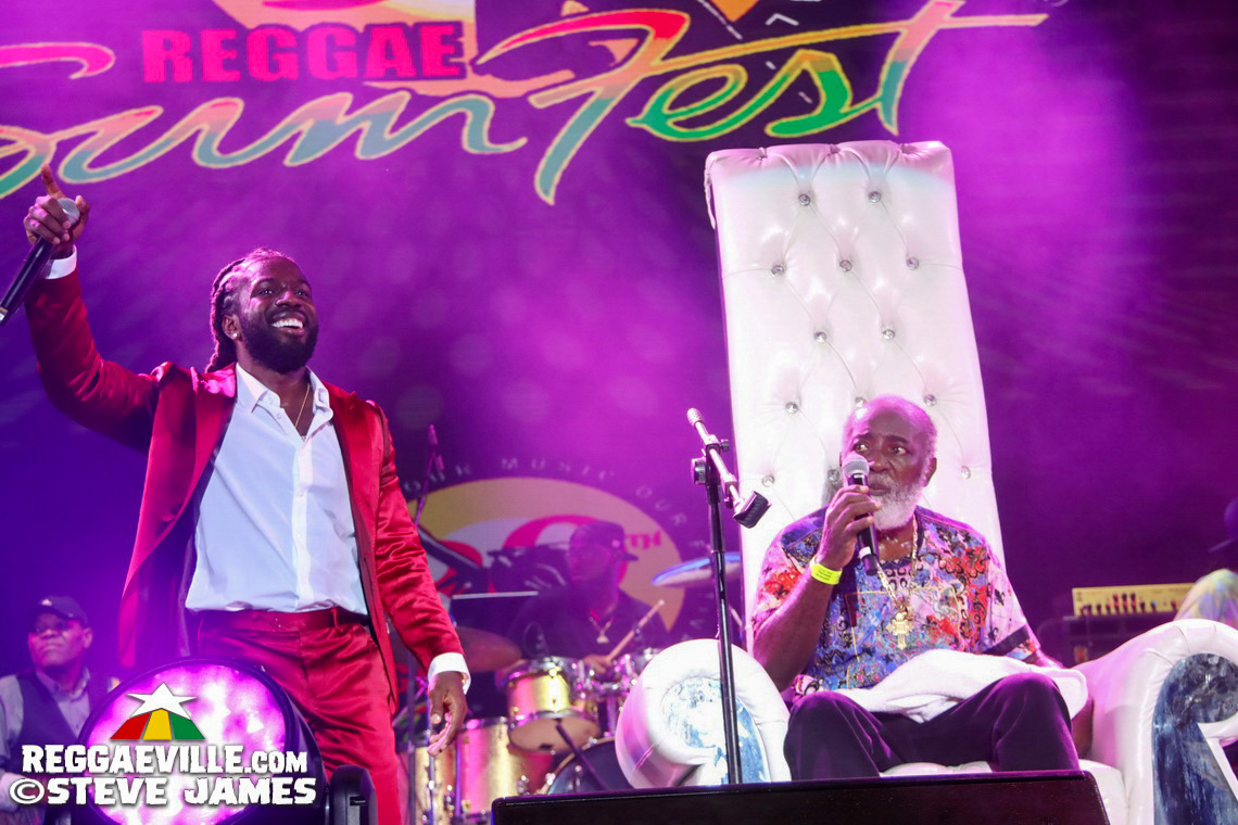 Freddie McGregor with Stephen & Chino McGregor