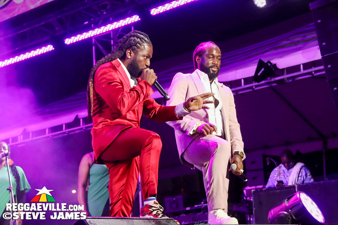 Freddie McGregor with Stephen & Chino McGregor
