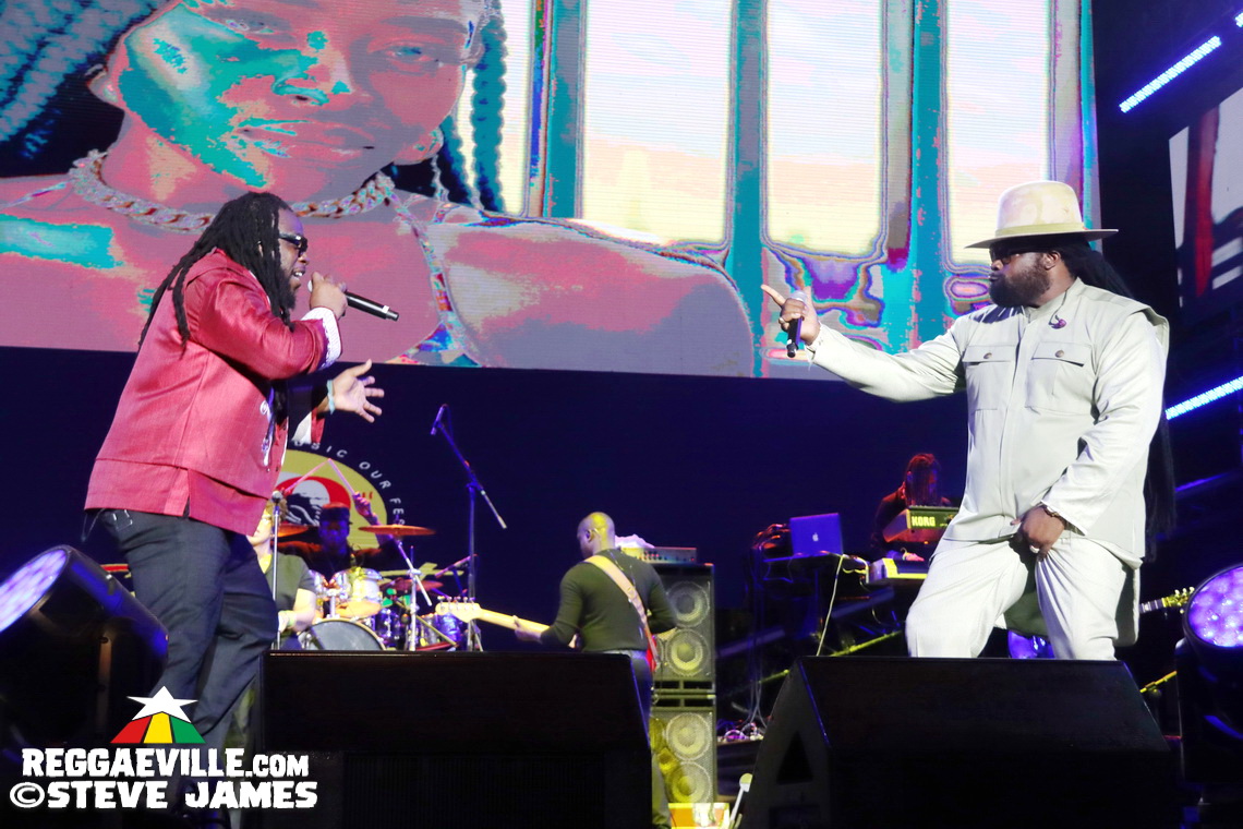 Minister Marion Hall, Morgan Heritage, Romain Virgo