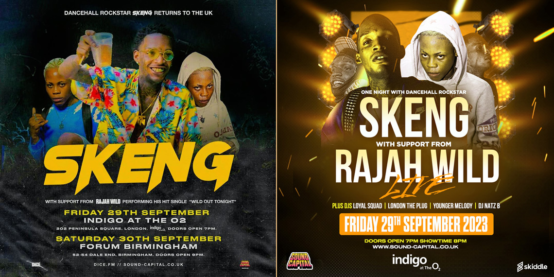 Skeng, Rajah Wild, Skeete, London The Plug