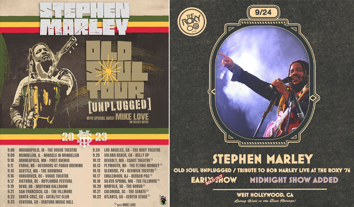 Stephen Marley with special guest Ziggy Marley
