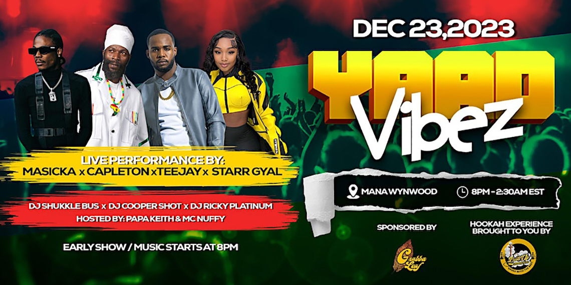 Masicka, Capleton with Kabaka Pyramid, TeeJay, Starr Gyal