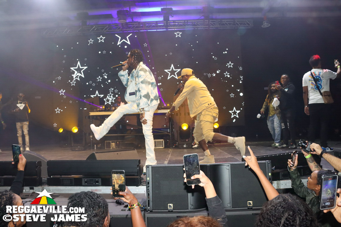 Masicka, Capleton with Kabaka Pyramid, TeeJay, Starr Gyal