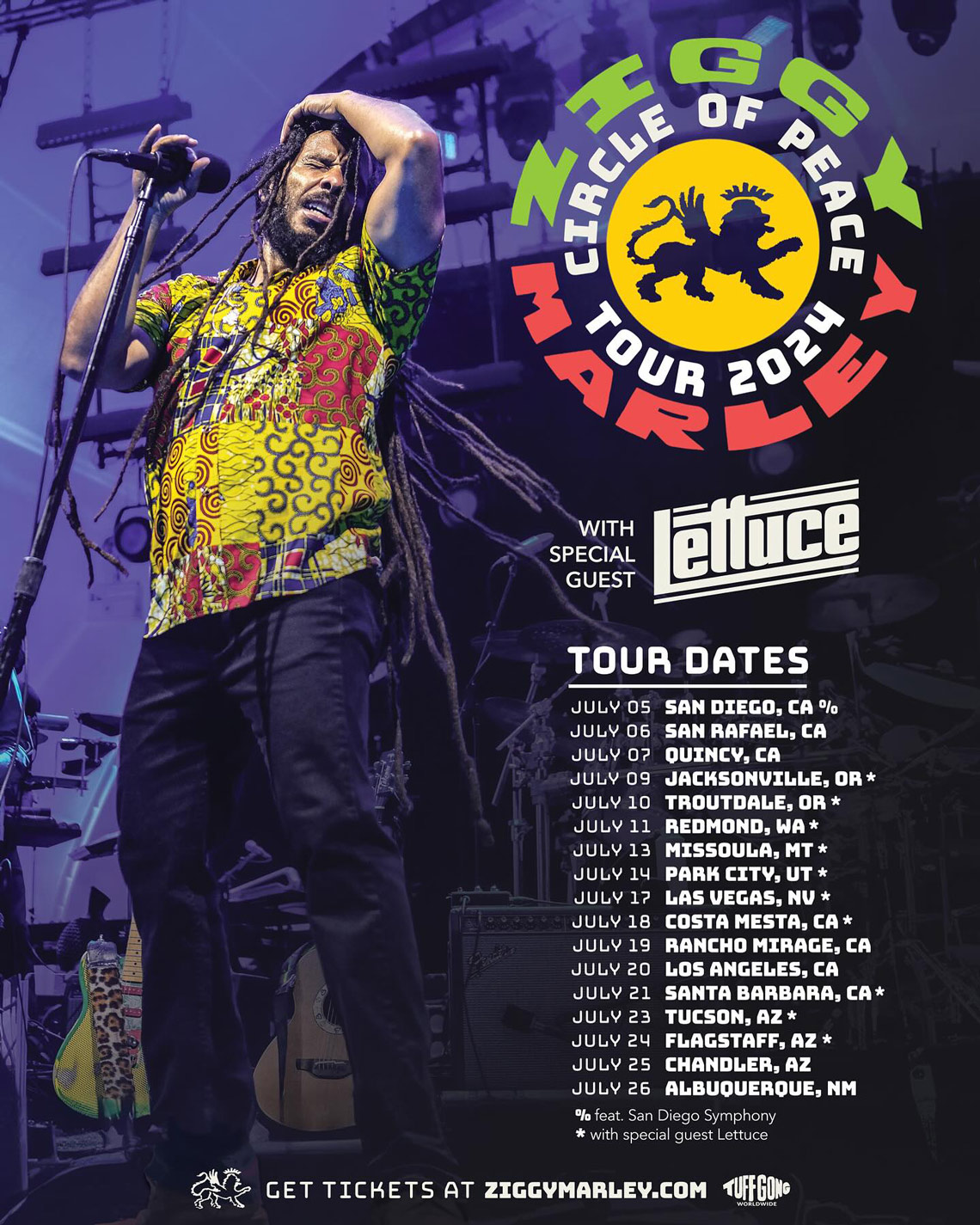 ziggy marley tour europe