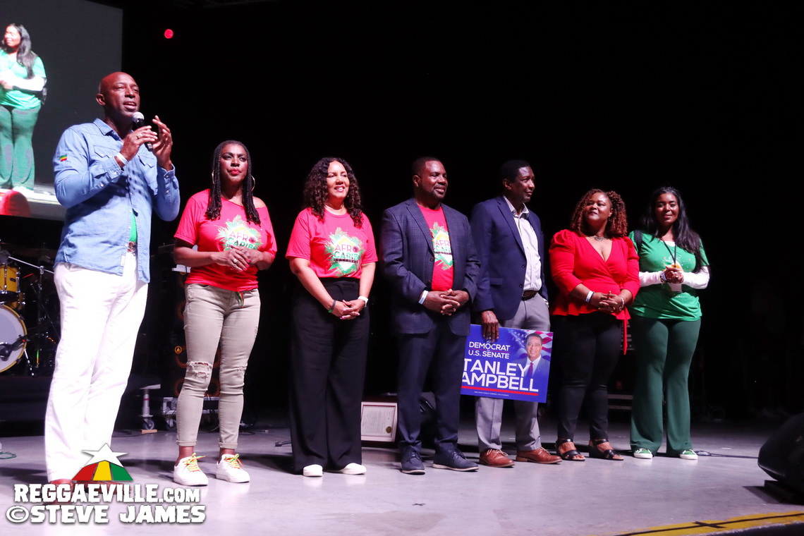 Tony Rebel, Nadine Sutherland, Sharon Marley, Kenny Haiti