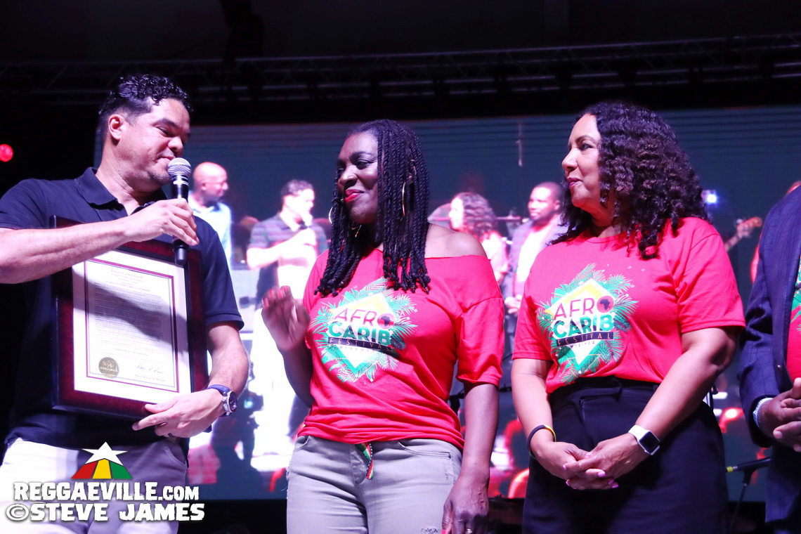 Tony Rebel, Nadine Sutherland, Sharon Marley, Kenny Haiti