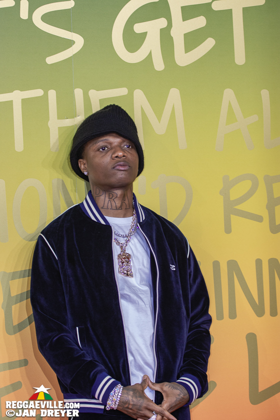 Micheal Ward, Wizkid, Patrice, Rohan Marley and more...