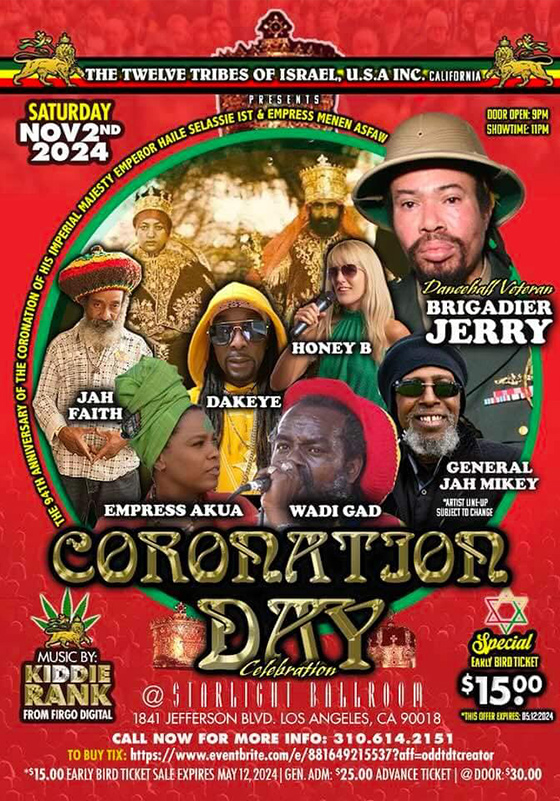 Brigadier Jerry, Empress Akua, Dakeye, Honey B, Jah Faith