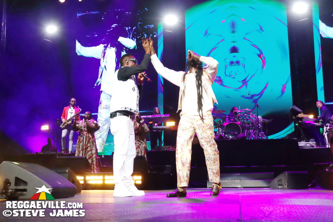 Buju Banton with DJ Khaled, Wayne Wonder & Gramps Morgan