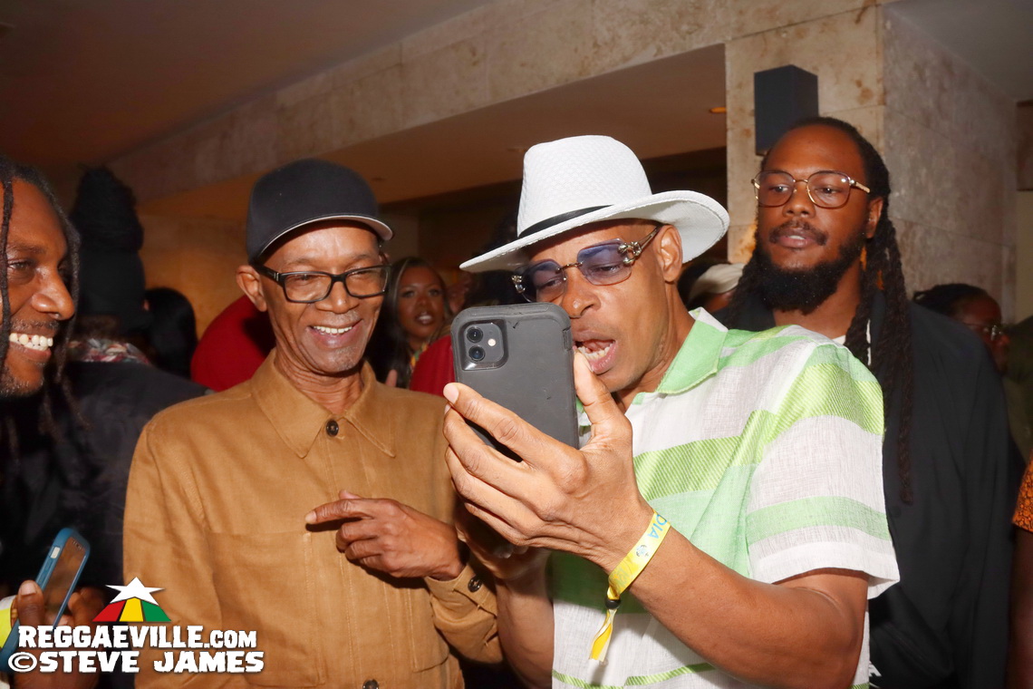 Buju Banton & Beres Hammond - Intimate Press Launch