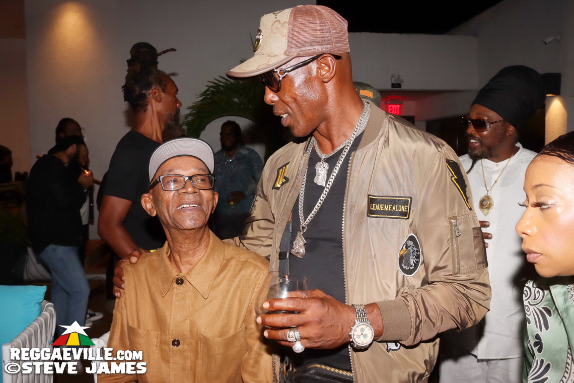 Buju Banton & Beres Hammond - Intimate Press Launch