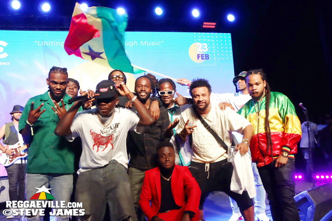 Shaggy, Wyclef Jean, Christopher Martin, Stonebwoy, Jesse Royal, Jahshii, Yohan Marley