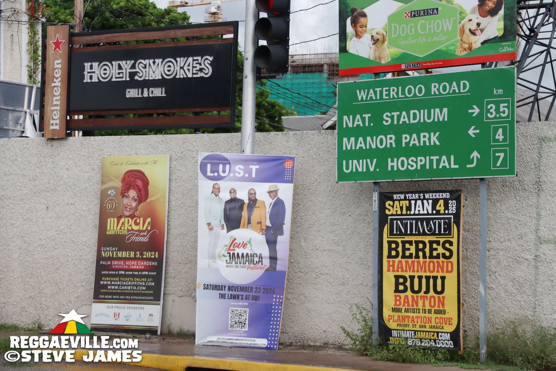 Marcia Griffiths, Tony Gregory, Naomi Cowan, Lloyd Parks, Carlene Davis