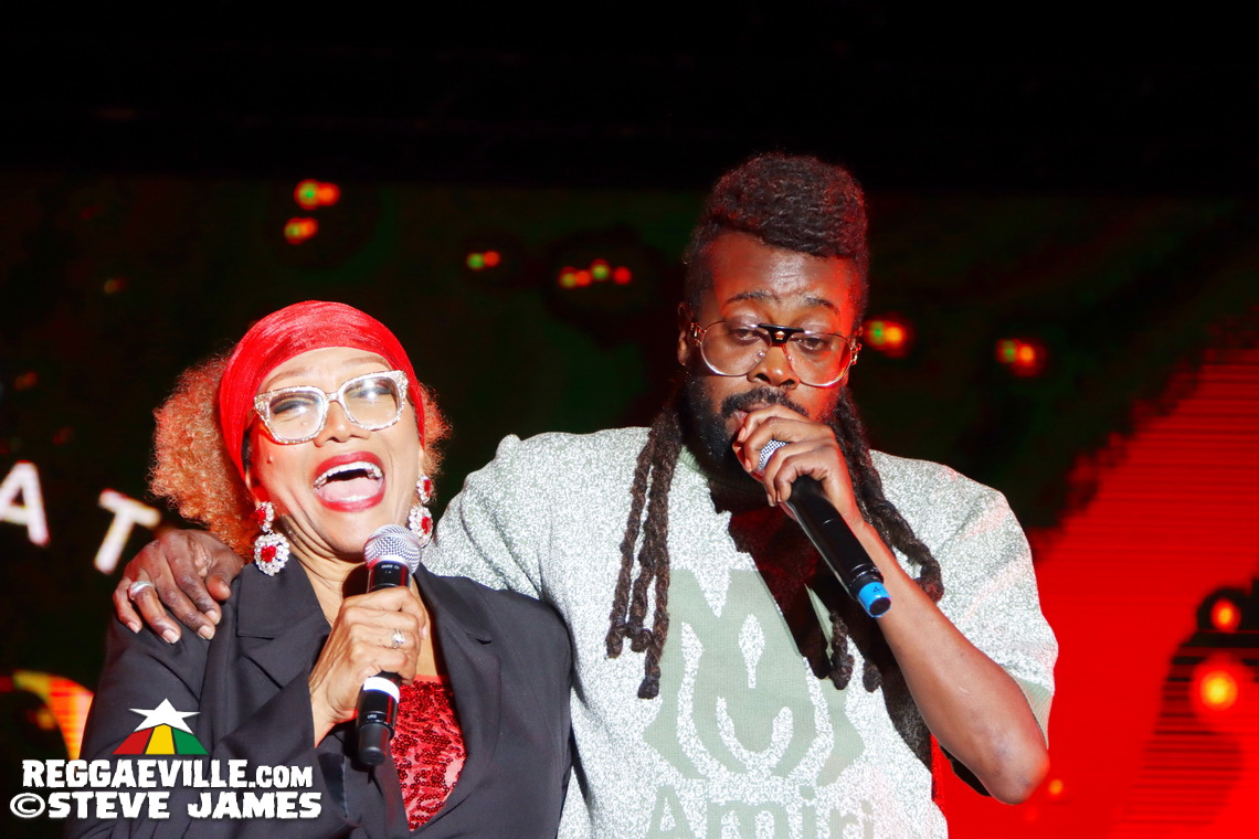 Marcia Griffiths, Buju Banton, Beres Hammond, Busy Signal, Tanya Stephens, Beenie Man, Shaggy