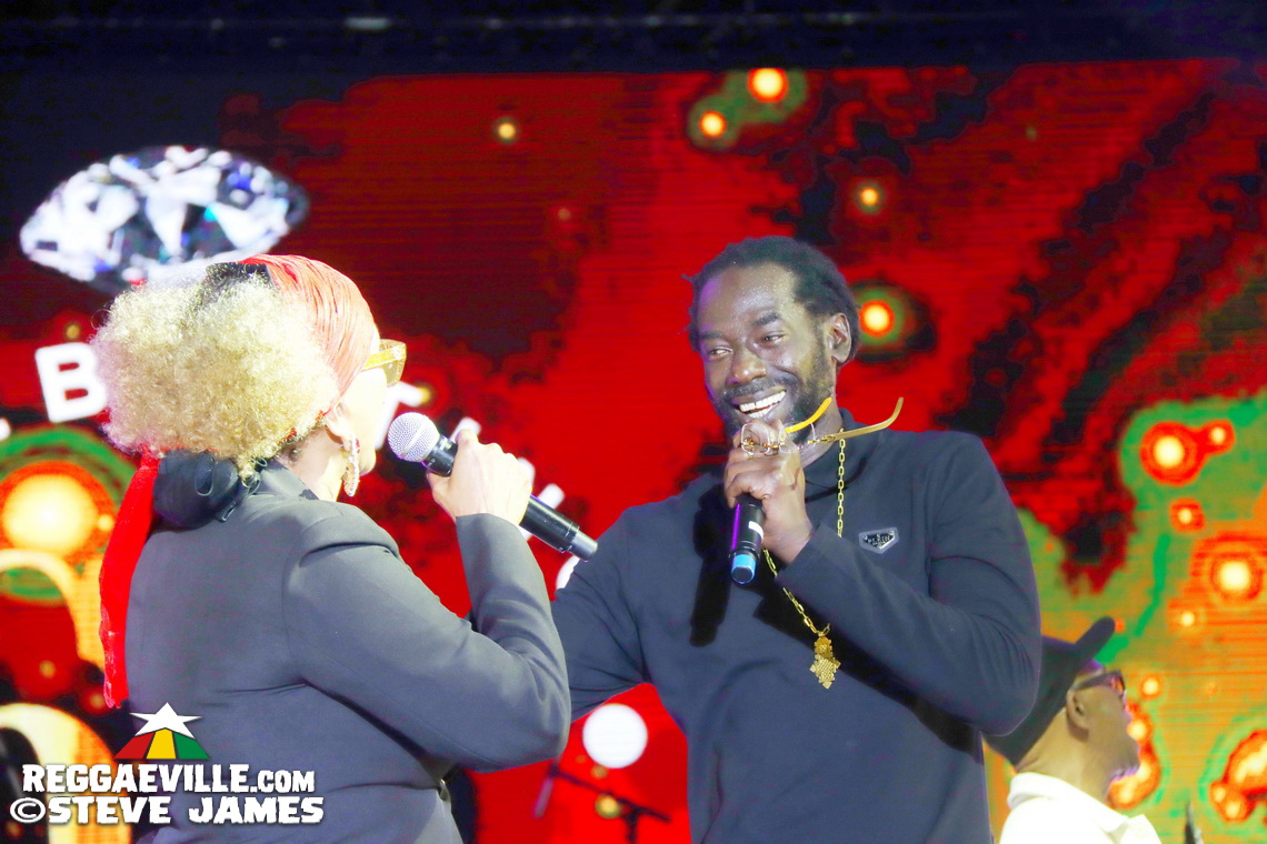 Marcia Griffiths, Buju Banton, Beres Hammond, Busy Signal, Tanya Stephens, Beenie Man, Shaggy