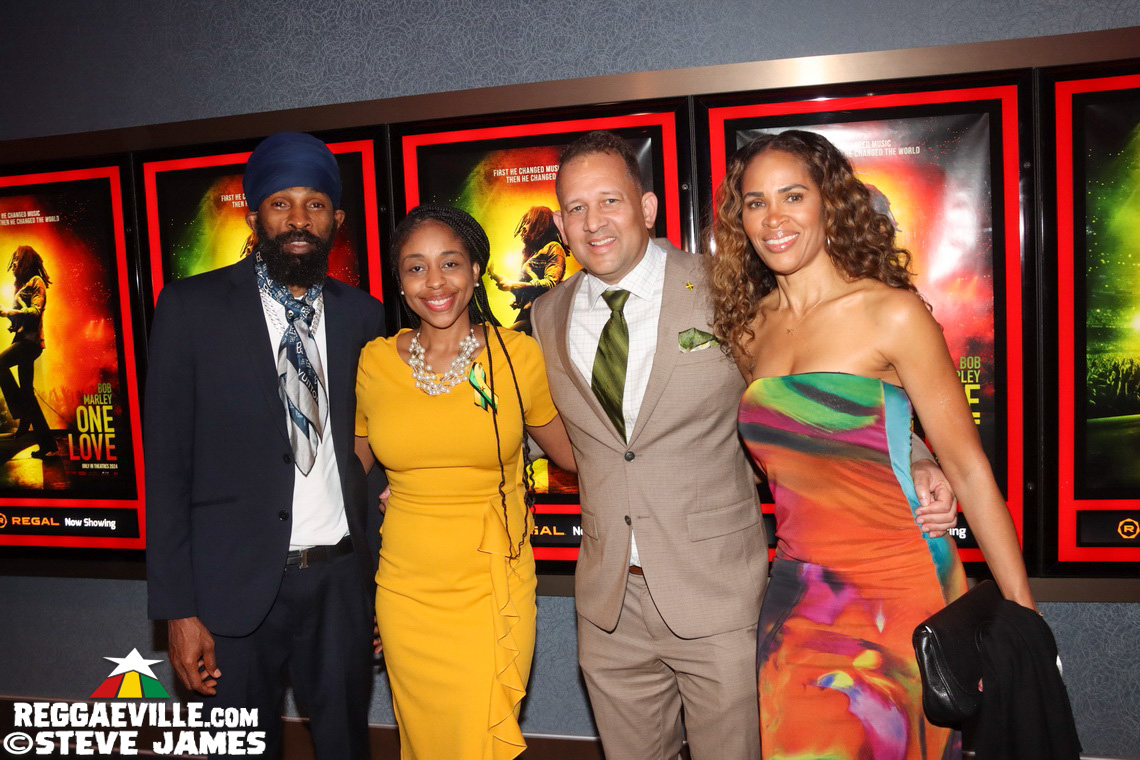 Spragga Benz, Aston Barrett Jr, Mayor Wayne Messam, Consul Oliver Mair