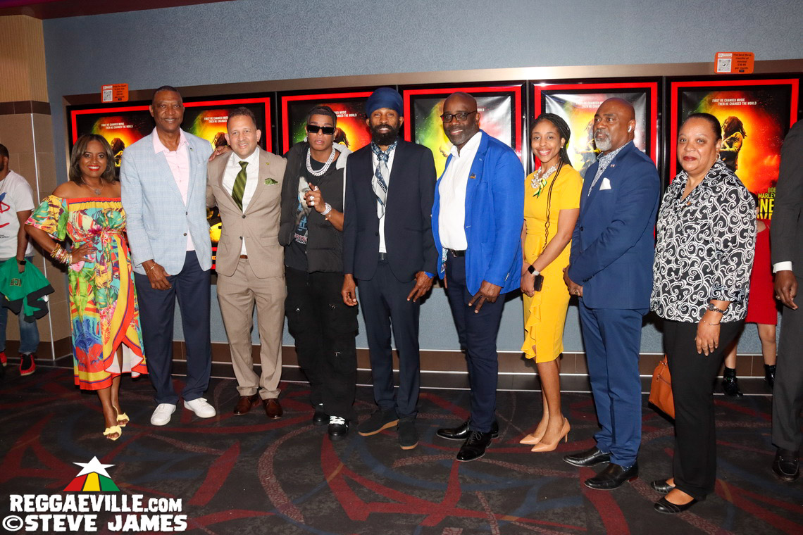 Spragga Benz, Aston Barrett Jr, Mayor Wayne Messam, Consul Oliver Mair