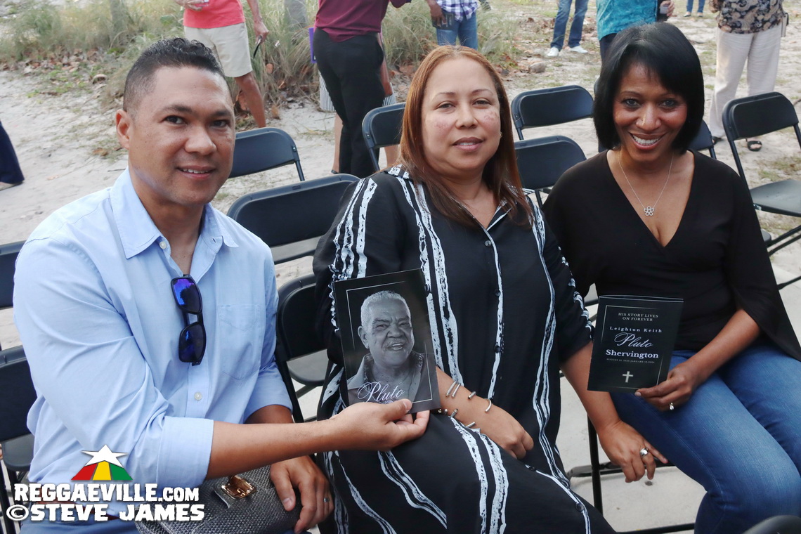 The Celebration of Life for Pluto Shervington