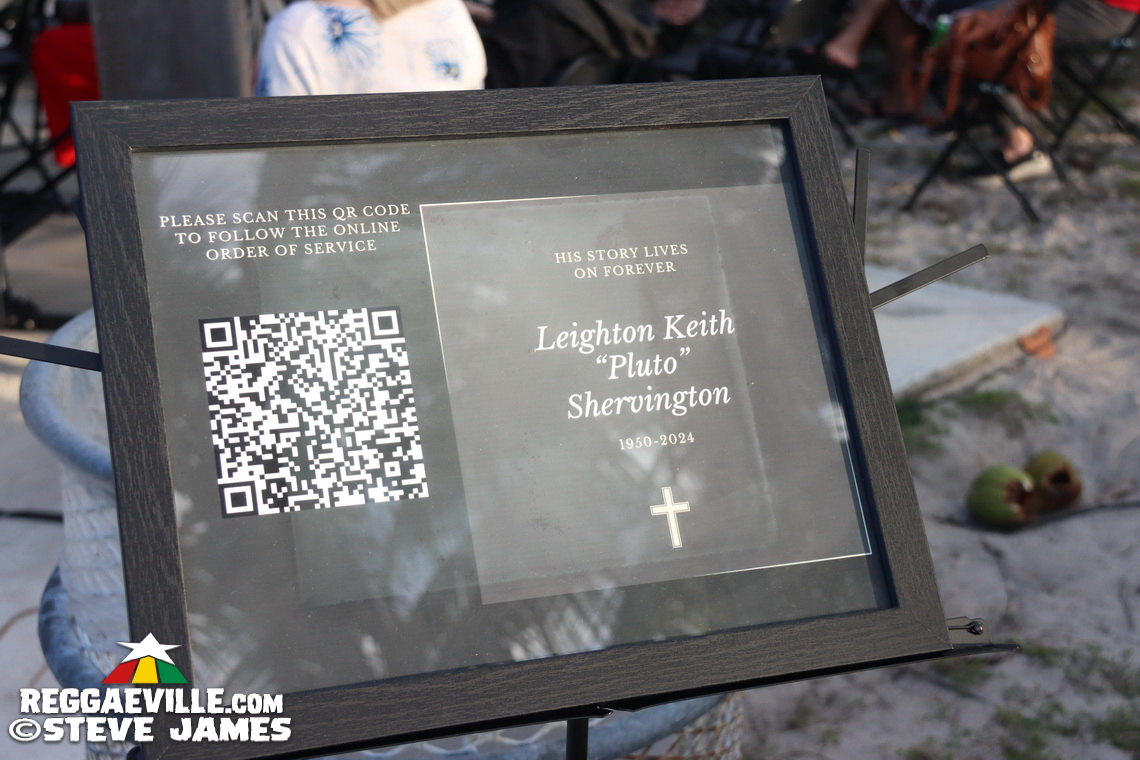 The Celebration of Life for Pluto Shervington