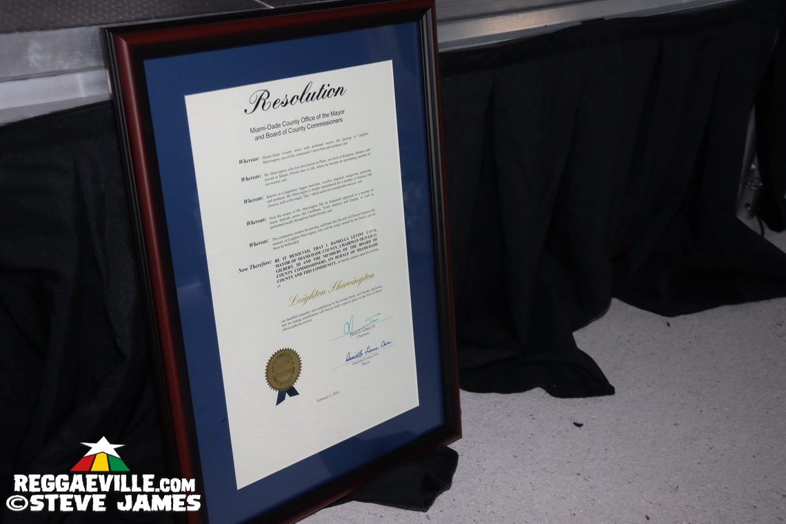 The Celebration of Life for Pluto Shervington