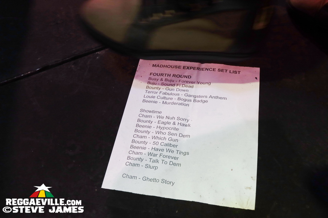 Capleton, Beenie Man, T.O.K, Cham, Ishawna...