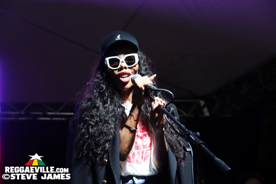 Cedella Marley, Marcia Griffiths, Patricia 'Miss Pat' Chin, Rita Marley