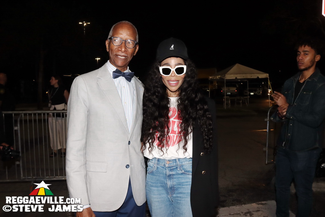 Cedella Marley, Marcia Griffiths, Patricia 'Miss Pat' Chin, Rita Marley