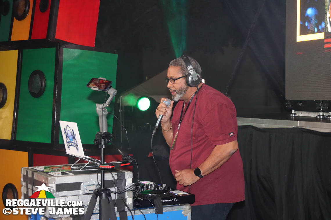 Cedella Marley, Marcia Griffiths, Patricia 'Miss Pat' Chin, Rita Marley