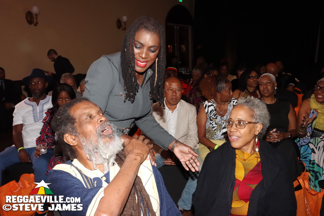 Tony Rebel, Sharon Marley, Mutabaruka, Warrior King