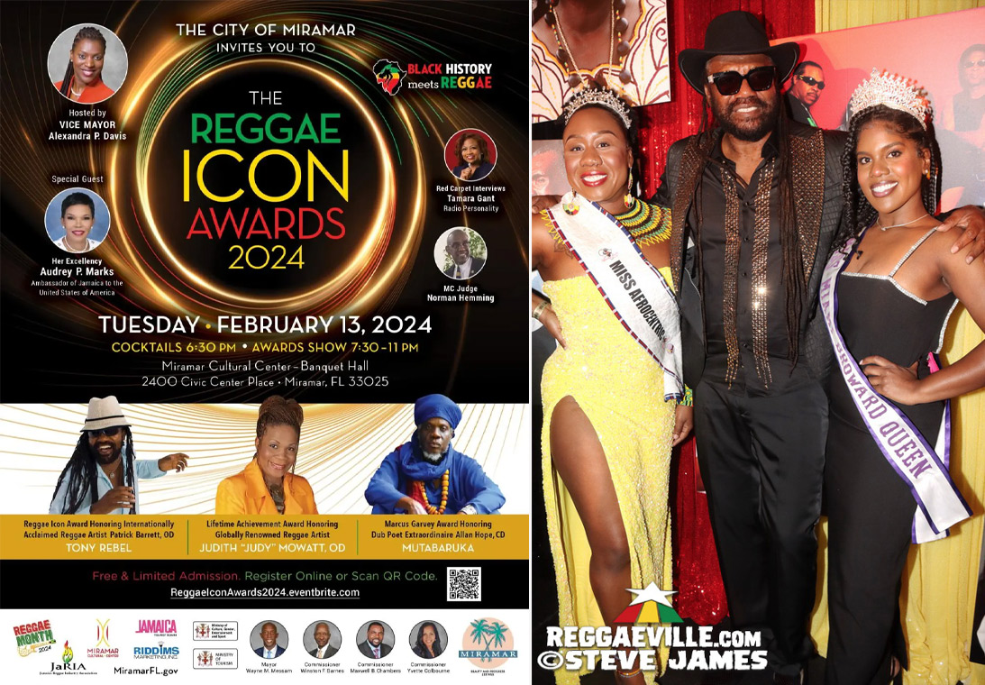 Tony Rebel, Sharon Marley, Mutabaruka, Warrior King