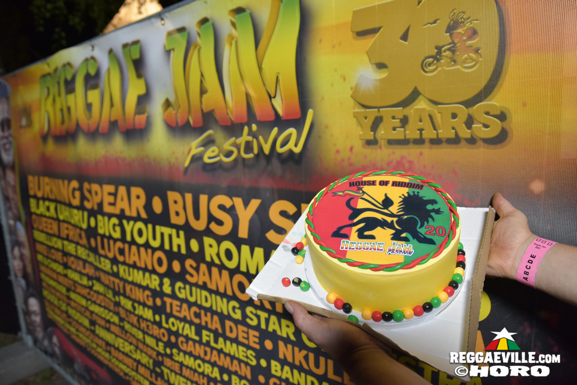 Natty King, House of Riddim 20th Anniversary Cake, Busy Signal