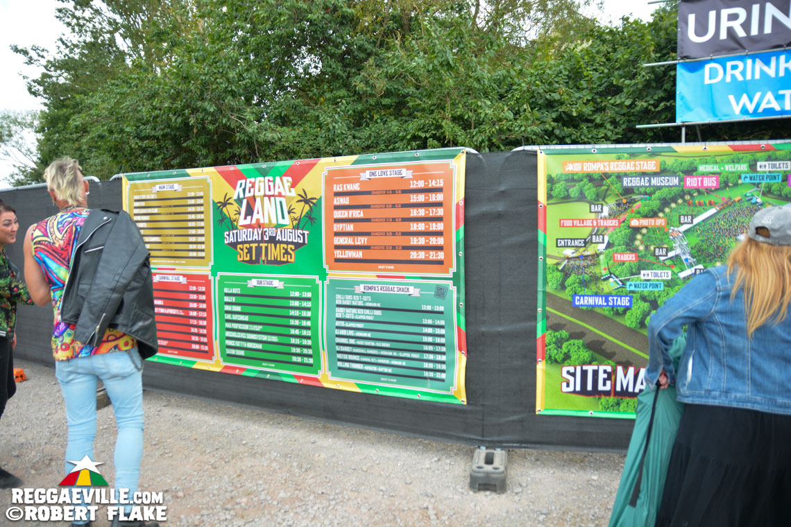 Gyptian, General Levy, Queen Ifrica, Aswad, Ras Kwame