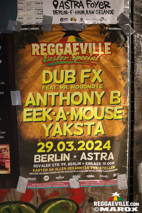 Dub FX feat. Mr. Woodnote, Anthony B, Eek-A-Mouse, Yaksta & House of Riddim